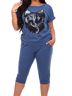 Костюм с бриджами женский