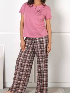 Пижама с брюками женская