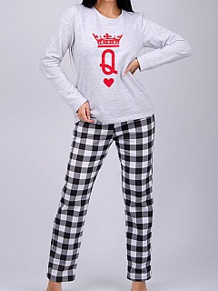 Пижама с брюками женская