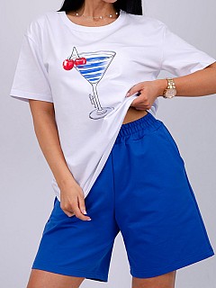 Костюм с шортами женский