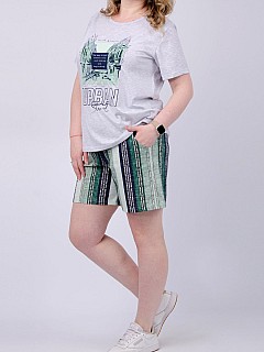 Костюм с шортами женский