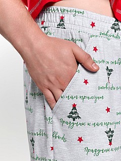 Пижама с брюками мужская
