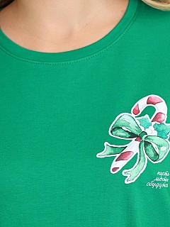 Пижама с шортами женская