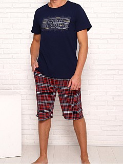 Пижама с шортами мужская