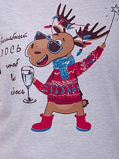 Пижама с шортами женская