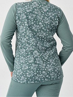 Пижама с брюками женская