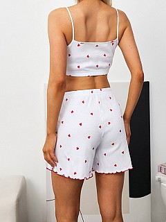 Пижама с шортами женская