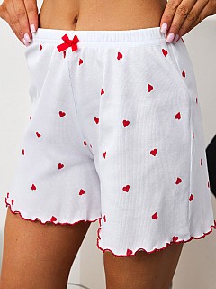 Пижама с шортами женская