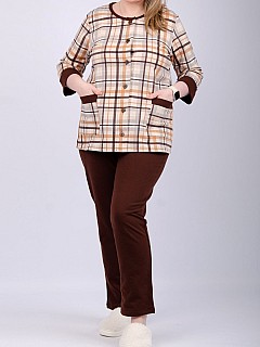 Костюм с брюками женский