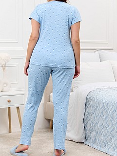 Пижама с брюками женская