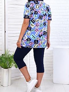 Костюм с бриджами женский