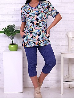 Костюм с бриджами женский