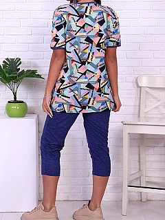 Костюм с бриджами женский