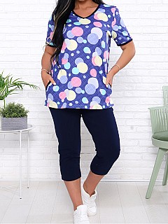 Костюм с бриджами женский