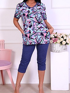 Костюм с бриджами женский