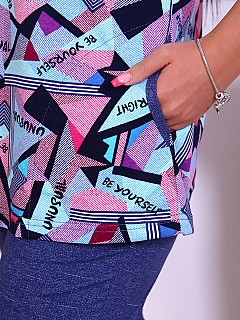 Костюм с бриджами женский