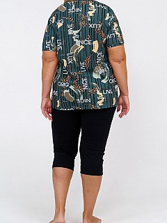 Костюм с бриджами женский