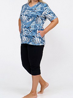 Костюм с бриджами женский