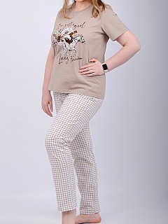 Костюм с брюками женский