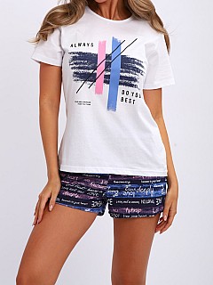 Костюм с шортами женский