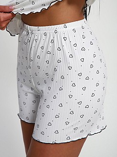 Пижама с шортами женская