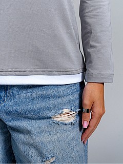 Лонгслив женский