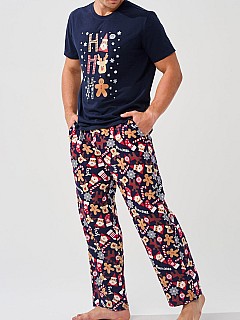 Пижама с брюками мужская
