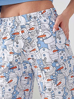 Пижама с брюками женская