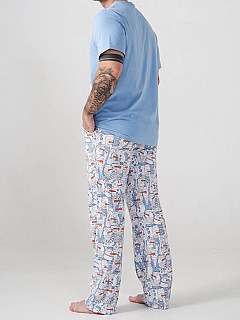 Пижама с брюками мужская
