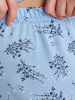 Пижама с бриджами женская