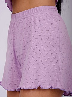 Пижама с шортами женская