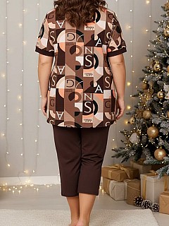 Костюм с бриджами женский