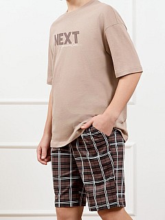 Пижама с шортами для мальчика