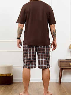 Пижама с шортами мужская