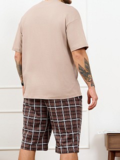 Пижама с шортами мужская