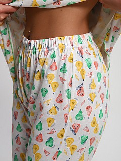 Пижама с бриджами женская