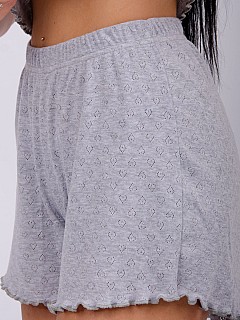 Пижама с шортами женская