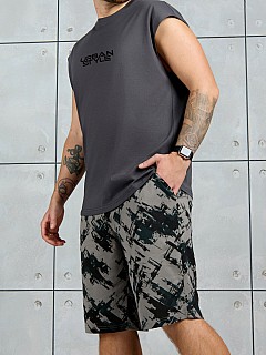 Костюм с шортами мужской