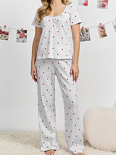 Пижама с брюками женская