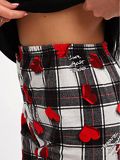 Пижама с шортами женская