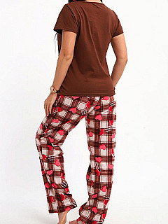 Пижама с брюками женская