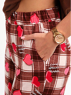 Пижама с брюками женская