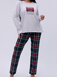 Пижама с брюками женская