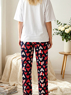 Пижама с брюками женская