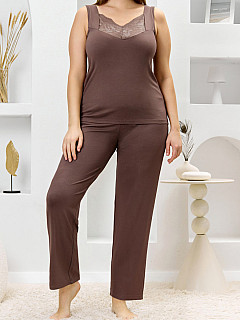 Пижама с брюками женская