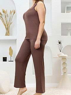 Пижама с брюками женская