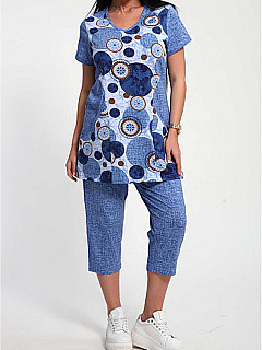 Костюм с бриджами женский