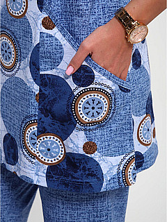 Костюм с бриджами женский