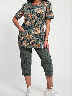 Костюм с бриджами женский