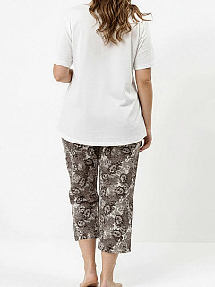 Пижама с бриджами женская